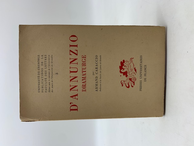 D'Annunzio dramaturge.